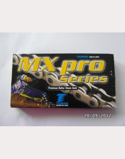 Rear drive chain 110 links. Tsubaki 520 MX PRO. P/N 520MXP-110